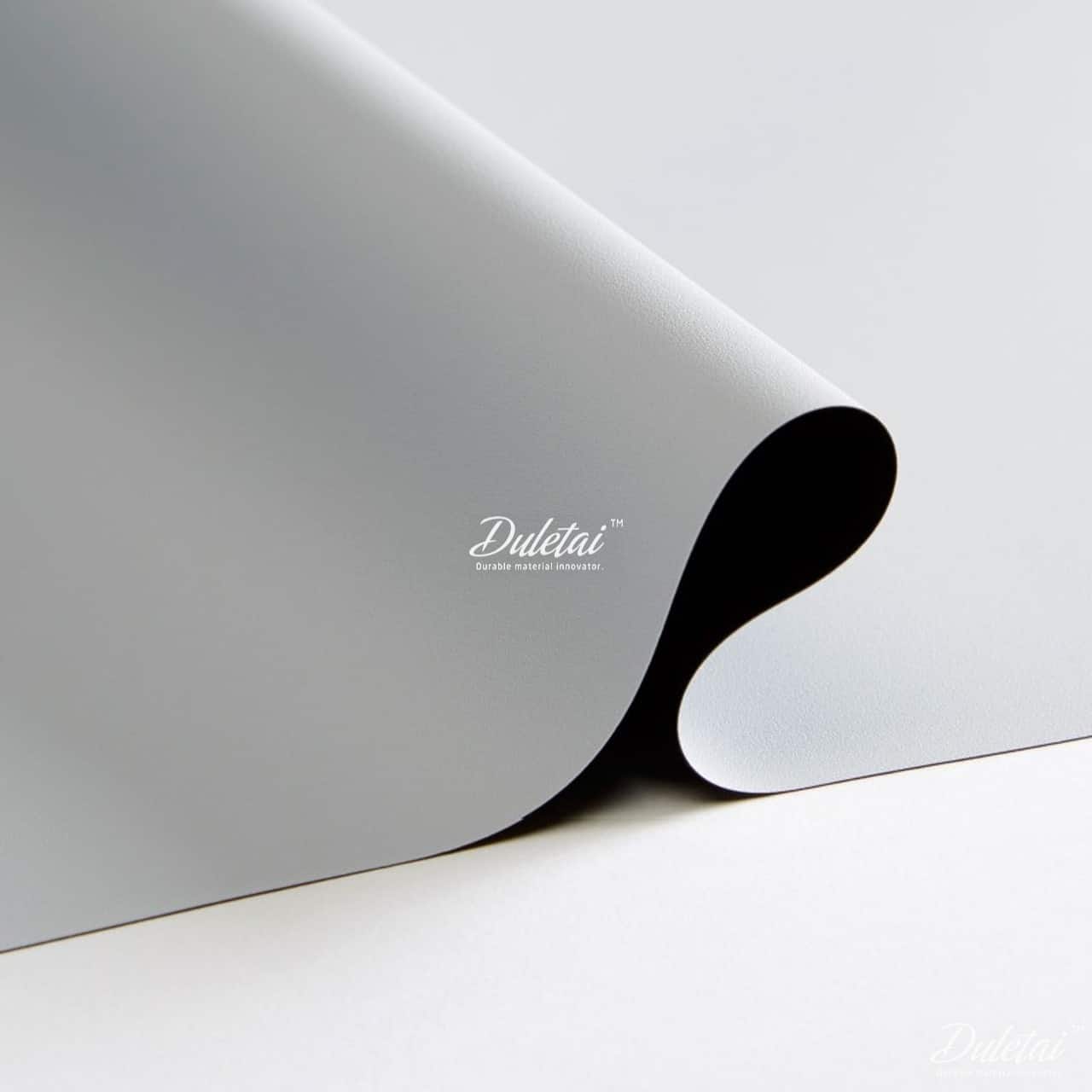 Grey projection screen material Dark gray/gray/transparent/white Rear