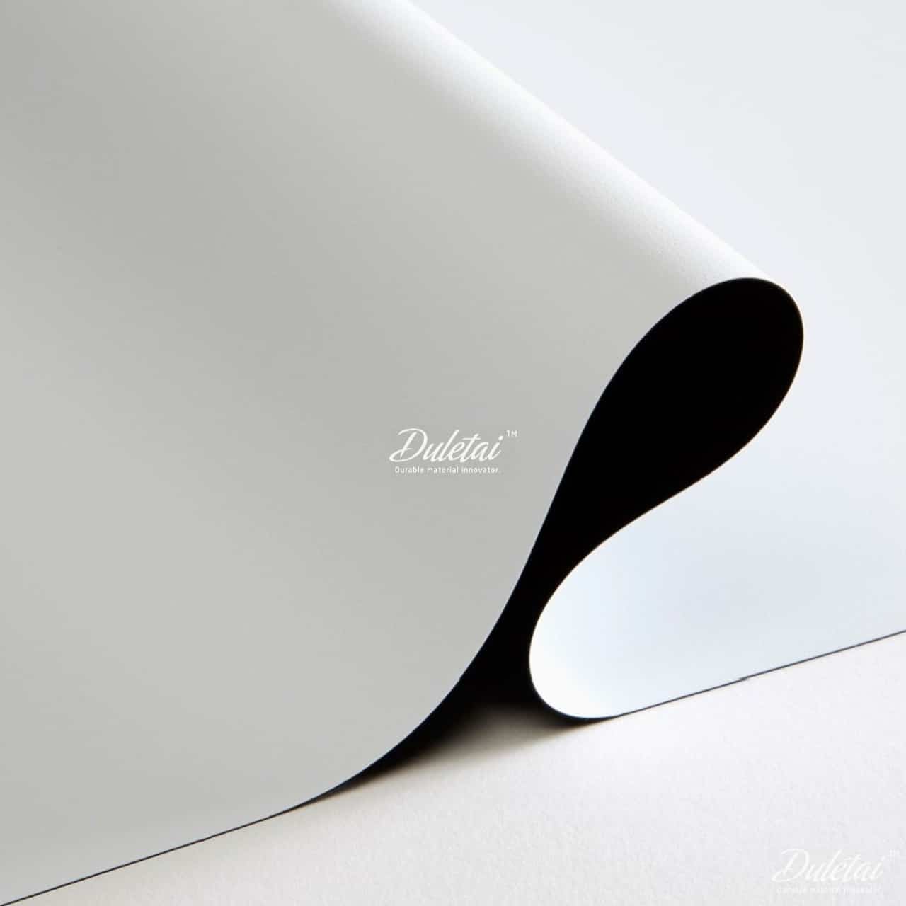 White Black Projection Screen Material Projection Screen