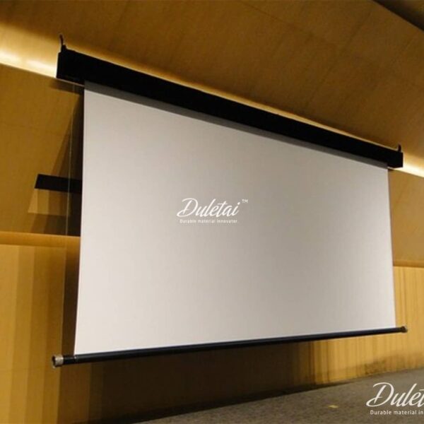 Woven projection screen fabric best price hot quality pvc laminate
