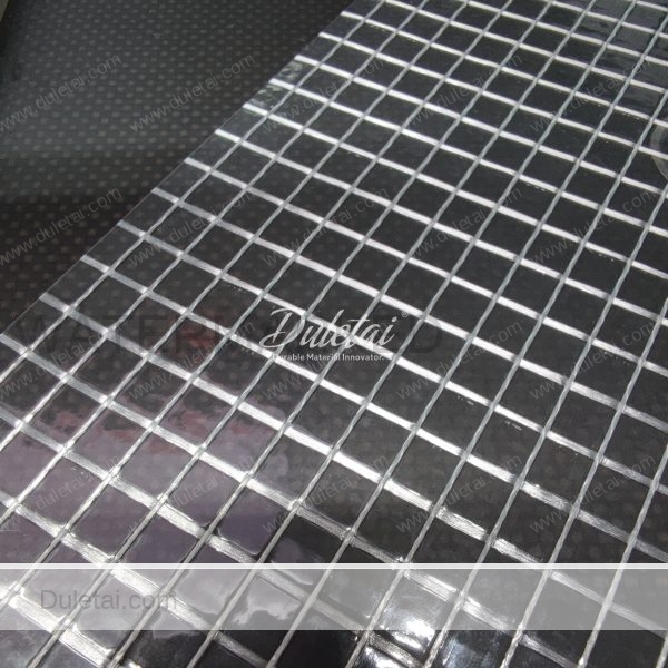 Transparent mesh tarpaulin