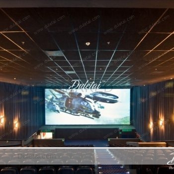 5.1m width projection screen fabric