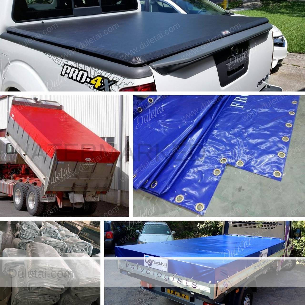 PVC tarpaulin truck cover
