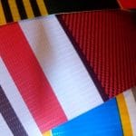 pvc stripped tent fabric