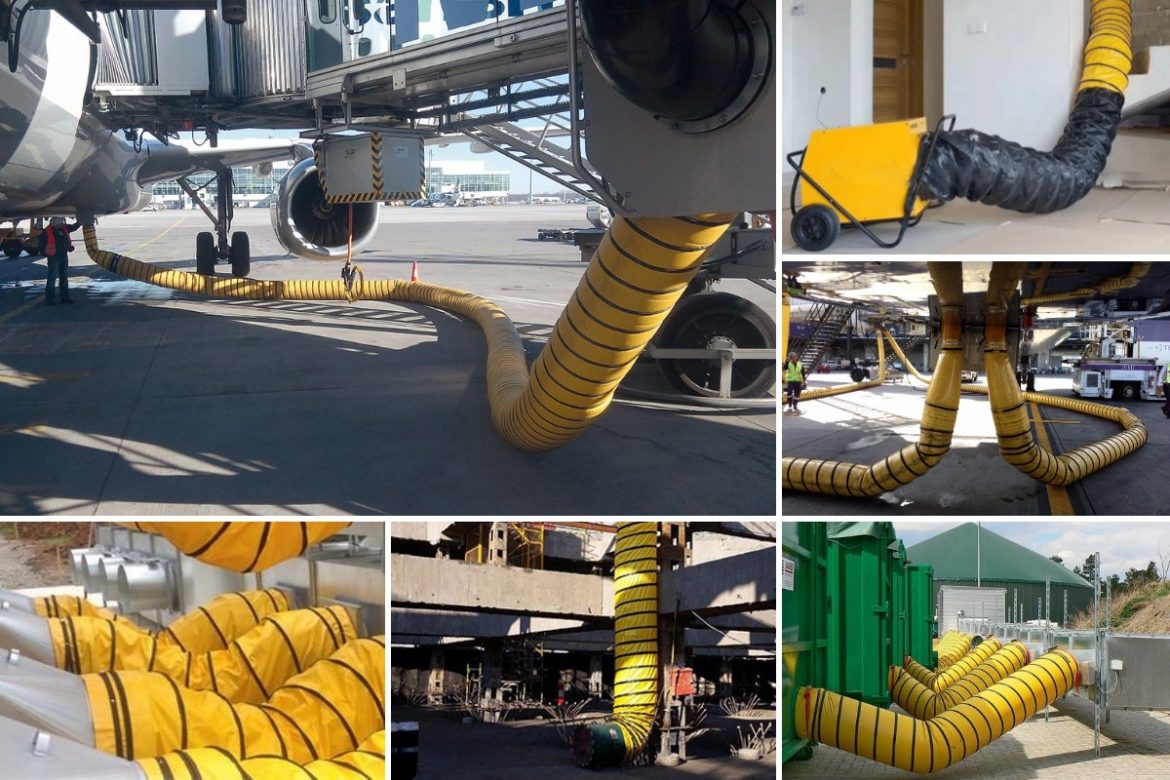 Flame retardant duct require the use of flame retardant pvc tarpaulin