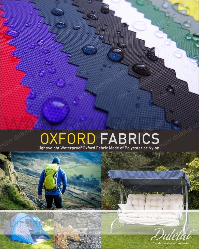 210d Dacron Oxford Cloth PU Fabric - China Dacron Fabric and Oxford Fabric  price