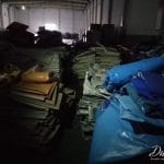 folded tarpaulin stocklots