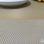 Woven vinyl placemats