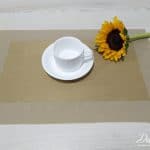 Woven vinyl placemats