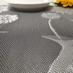 Woven vinyl placemats