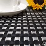 Woven vinyl placemats