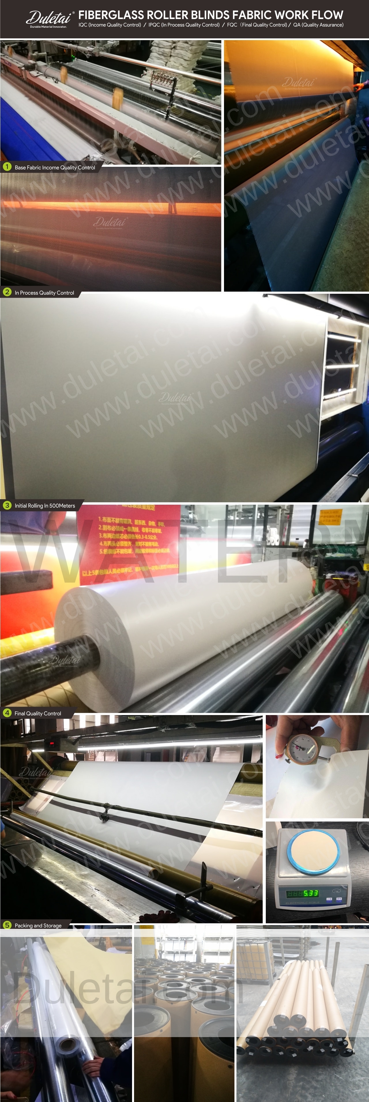 fiberglass roller blind fabric