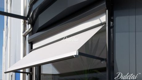 drop arm awnings