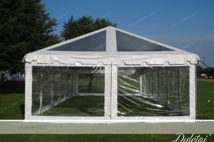 60x20ClearPVC6Rsz tarpaulin canopy