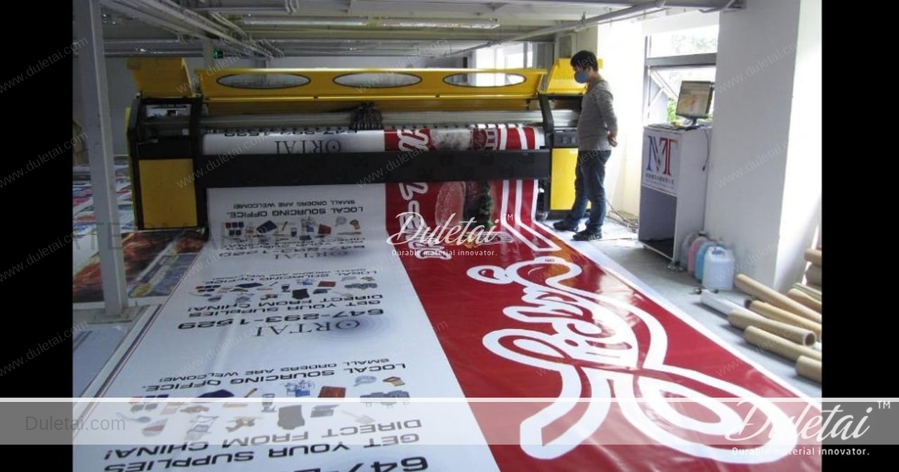 printing pvc coated flex banner