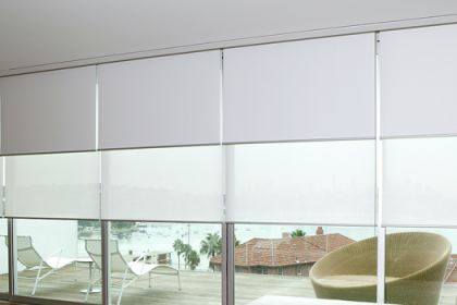 Doubleroller001 Custom window blinds