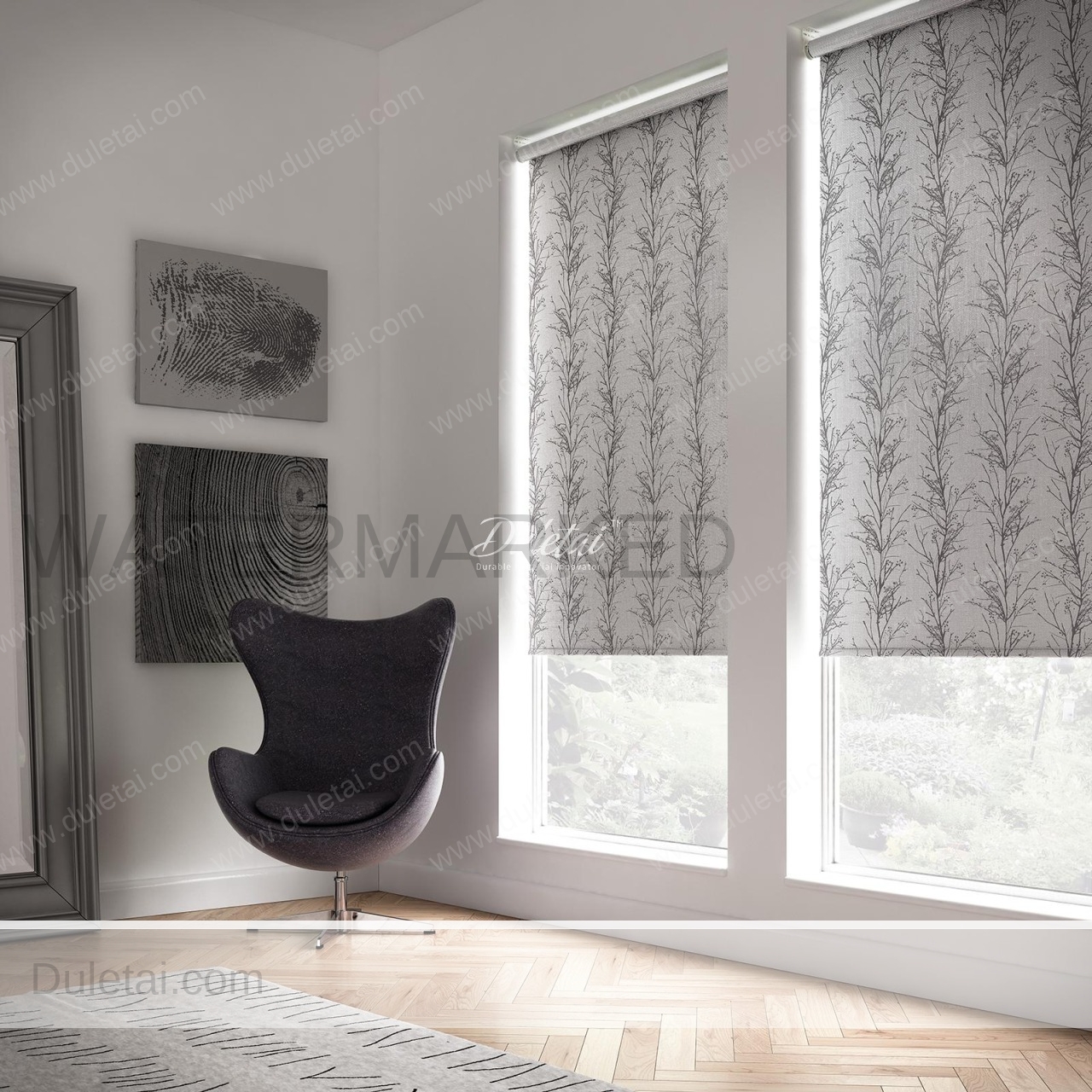 Blackout roller blinds