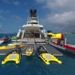 inflatable floating platform