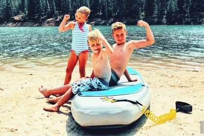 3 paddle boarding