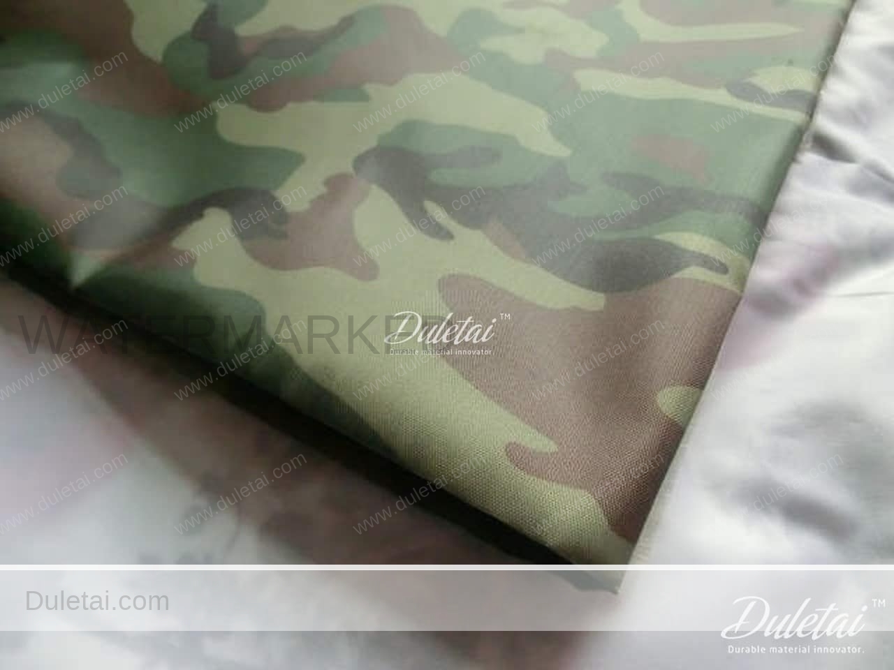 Camouflage oxford fabric