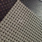 PVC coated polyester mesh fabric