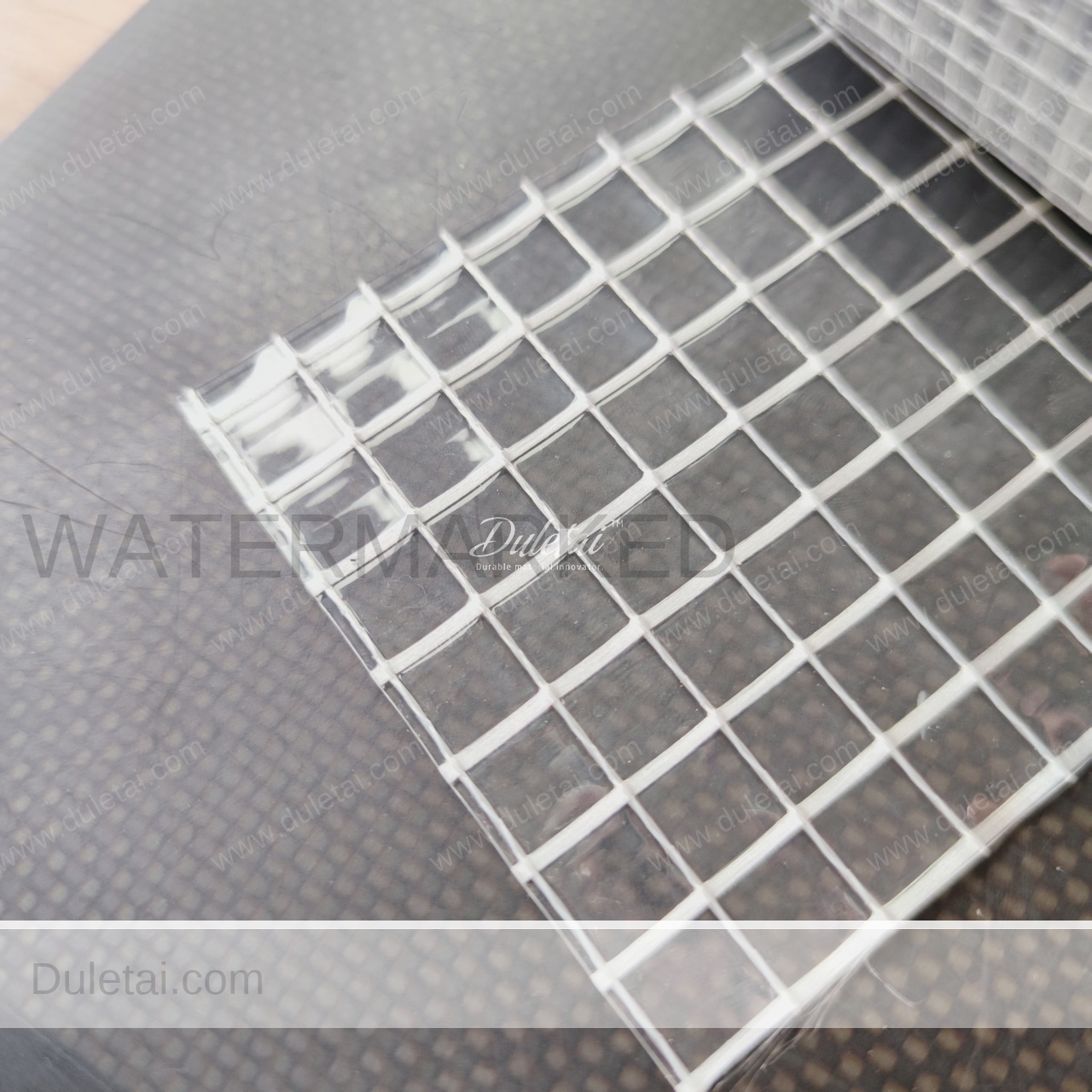 Transparent mesh tarps clear type pvc laminated vinyl fabric Antistatic