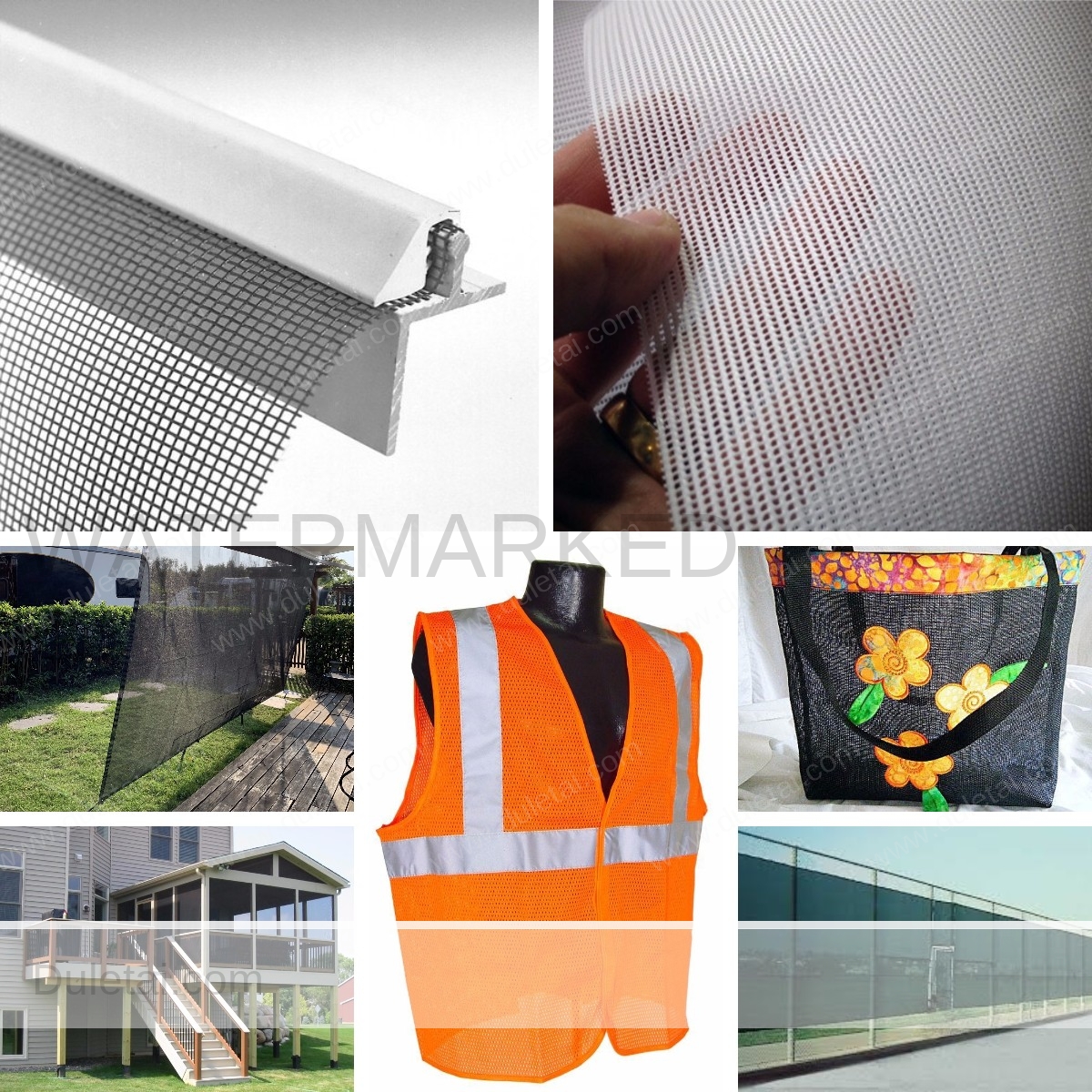 pvc coated polyester mesh