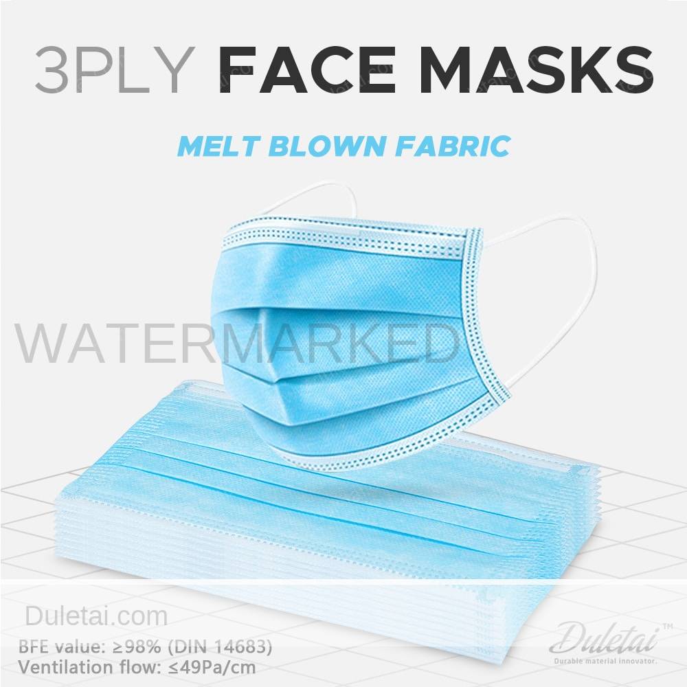 3ply face masks