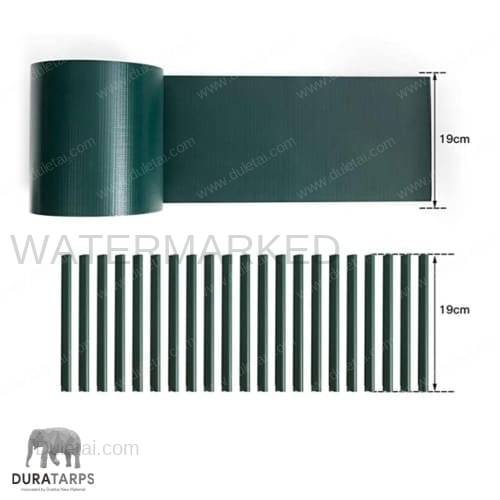 PVC fence screen fabric