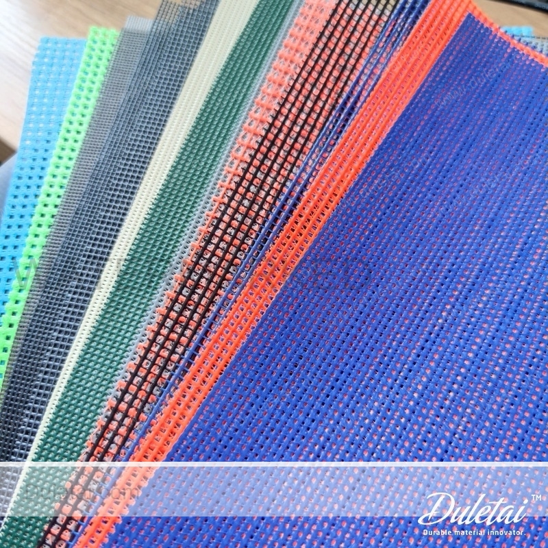 PVC COATED POLYESTER MESH FABRIC - DERFLEX