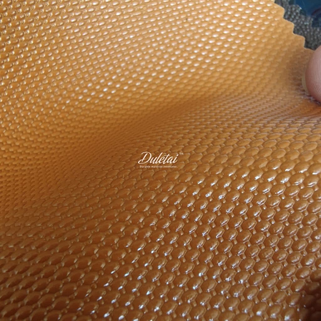 PVC synthetic leather for bag, PVC Artificial Leather luggage material