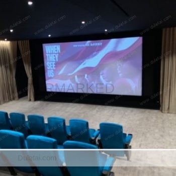 acoustic transparency projection screen