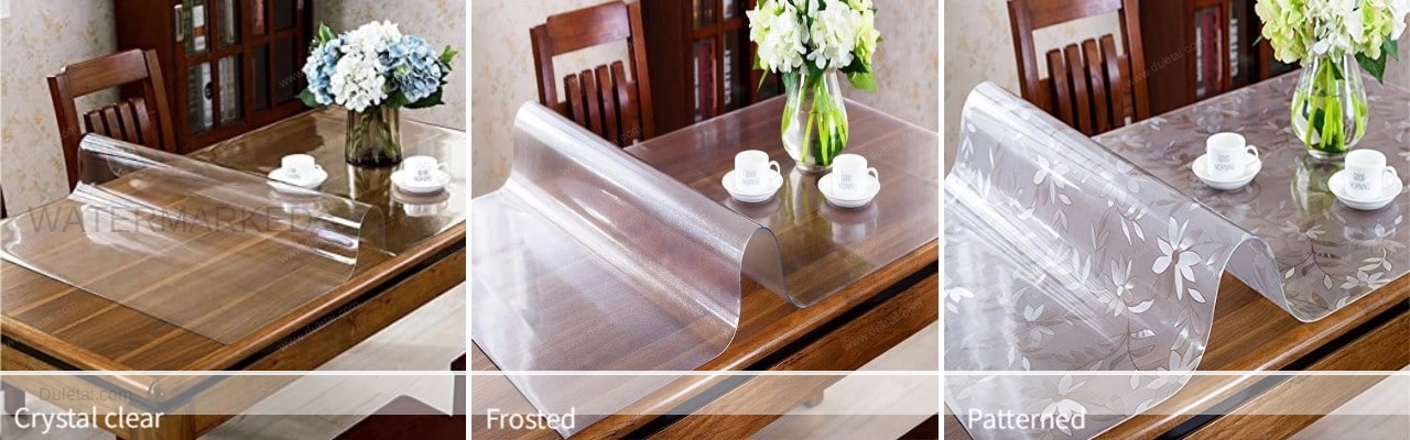 PVC table cloth material