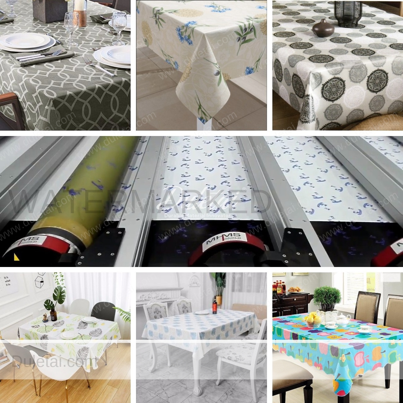 printed vinyl tablecloth