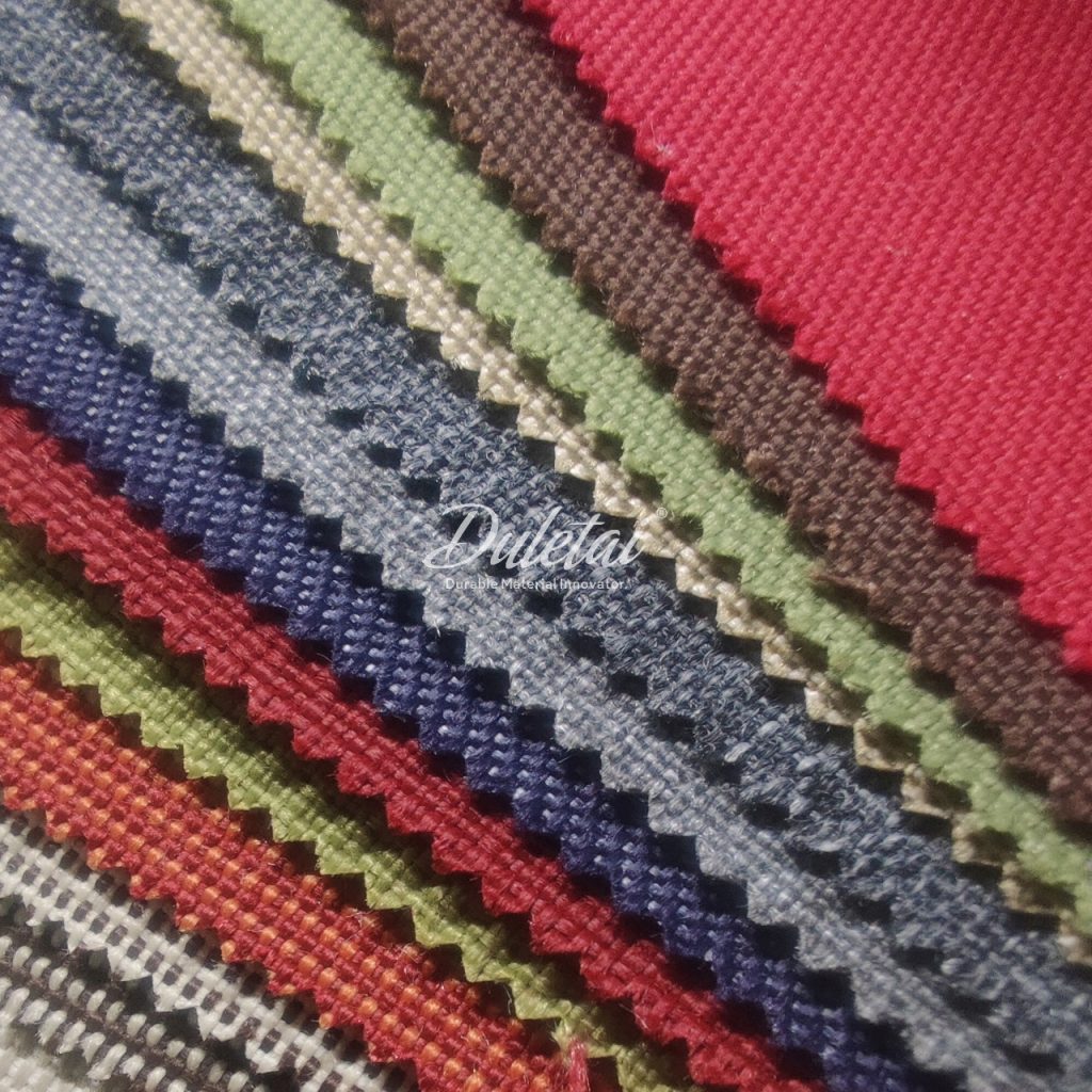 Olefin outdoor fabric is a soft, lightweight woven fabric