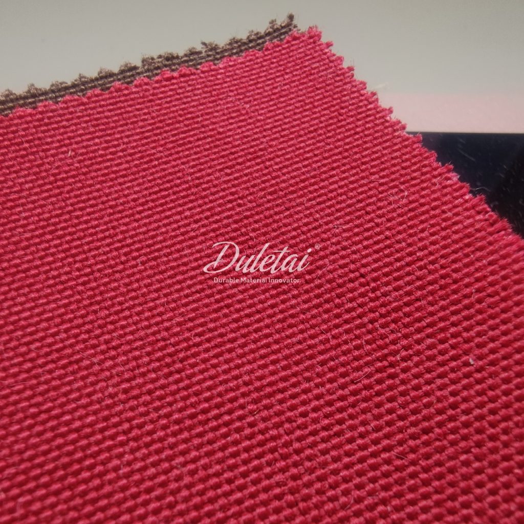 Olefin outdoor fabric is a soft, lightweight woven fabric