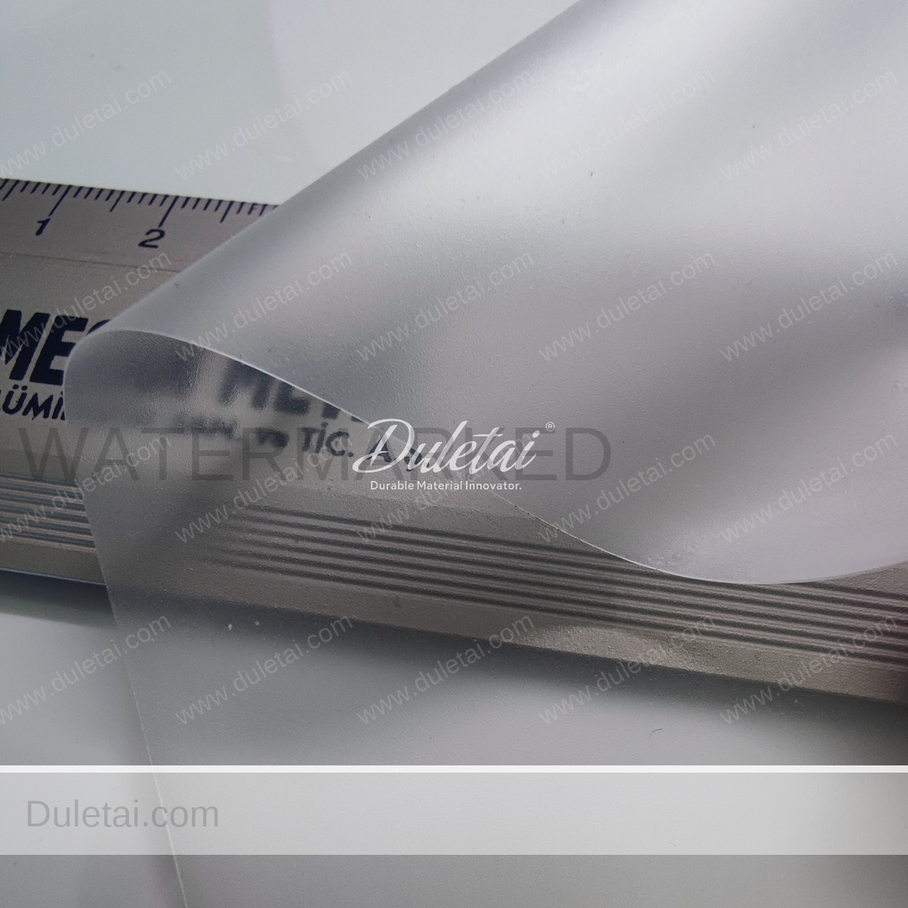 Translucent pvc film