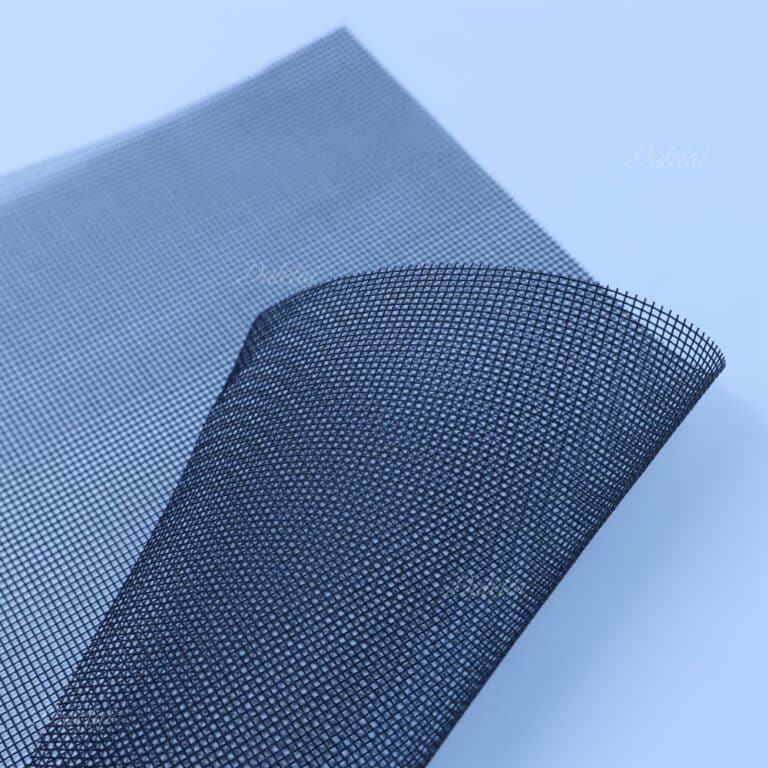 PVC coated fiberglass window screen mesh