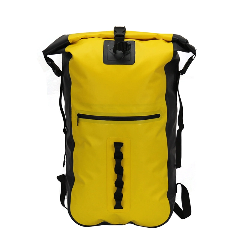 Roll-top dry bag application example