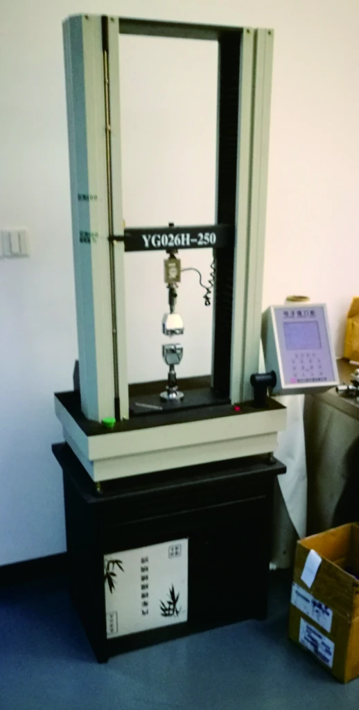 Tensile and tear testing equipment